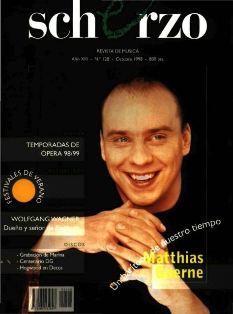 Platea Magazine - Por la recuperación de la obra musical del compositor Antonio  José