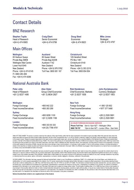 Models & Technicals - Wholesale Banking - Home