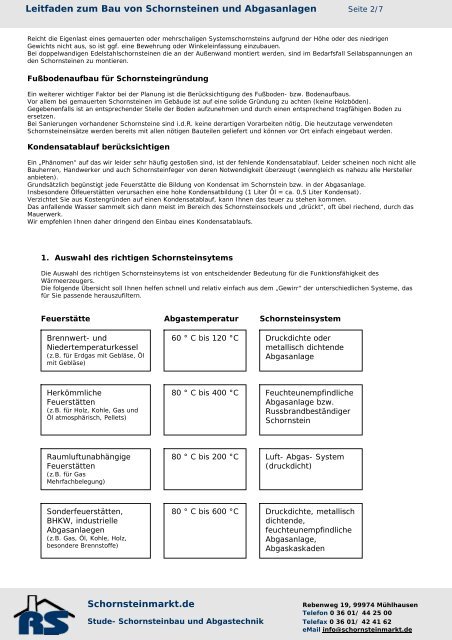 Leitfaden jetzt direkt herunterladen - Stude Kaminbau