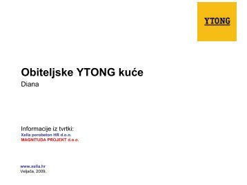 OBITELJSKE YTONG KUÃ„Â†E