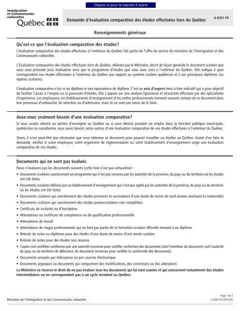 Demande D A C Valuation Comparative Des A C Tudes Effectua C Es Hors