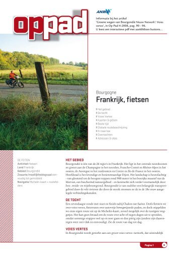 Frankrijk, fietsen - Op Pad