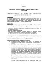 Capítulo III Concesión - Dirección Nacional de Vialidad