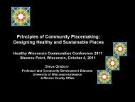 Principles of Community Placemaking: Designing Healthy and ...