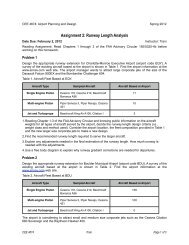 Assignment 2: Runway Length Analysis