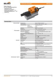 Technisches Datenblatt NRC24A-SR - Belimo