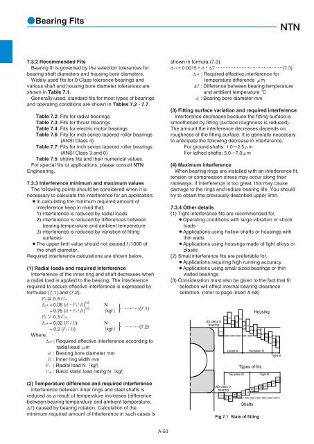 Ball and Roller Bearings