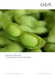 Separation Technology for the Recovery of Soy Protein Isolate