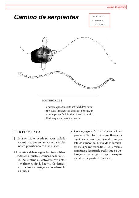 Juegos y técnicas de Animación para la escuela básica - Sector ...