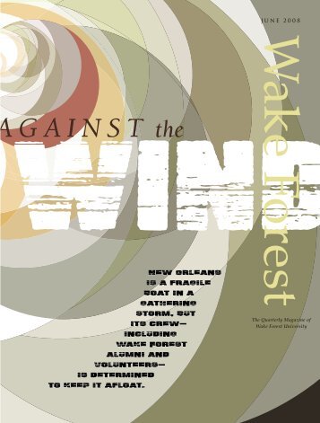 Wake Forest Magazine, Summer 2008 - Past Issues - Wake Forest ...