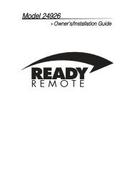 Model 24926 - Ready Remote