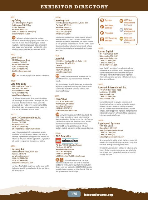 ISTE 2013 Program - ISTEconference.org