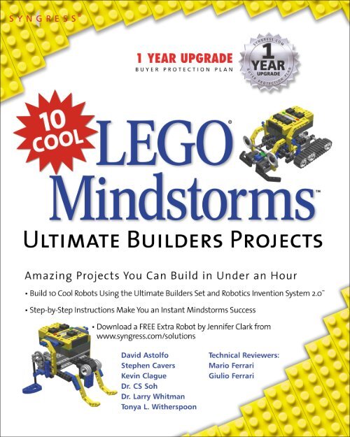 10 Cool LEGO Mindstorms-Ultimate Builders Projects.pdf - Profe Saul