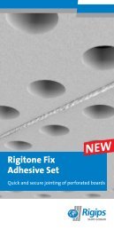 Rigitone Fix Adhesive Set - Rigips