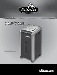 C-220i/C-220Ci - Fellowes