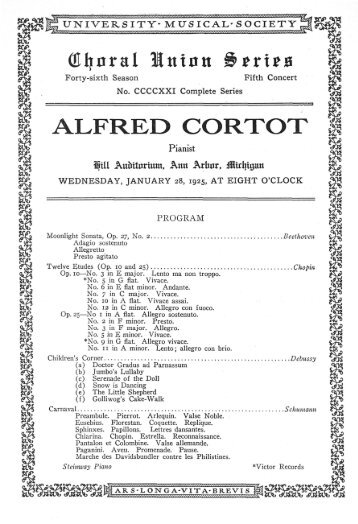 ALFRED CORTOT