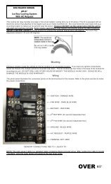 product installation instructions - Ron Francis Wiring