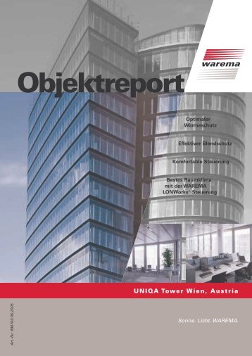 Objektreport - Warema