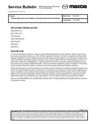 Hands-Free Bluetooth Module Troubleshooting Procedure - Miata.net