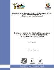 Contenido - Consejo de EvaluaciÃ³n del Desarrollo Social - DF