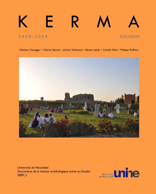 Archaeological excavations at Kerma