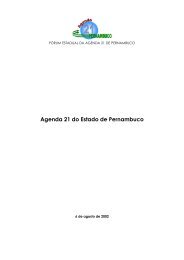 Agenda 21 do Estado de Pernambuco - CPRH - Governo do Estado ...