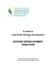 A Guide to Lead Entity Strategy Development - Washington State ...