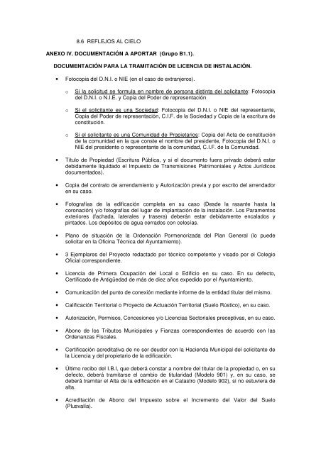 ordenanza reguladora de las instalaciones de captación de energía ...