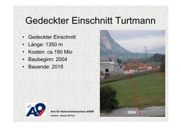 Gedeckter Einschnitt Turtmann - A9