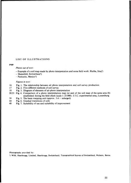 4. THE INTERPRETATION OF SOIL SURVEYS FOR PRACTICAL ...