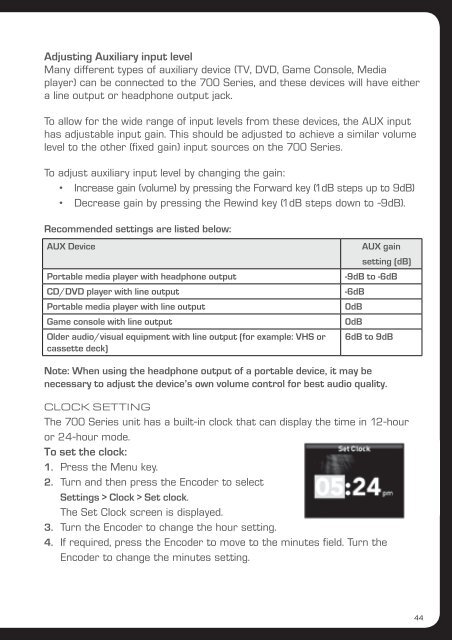 700 Series Manual - Fusion