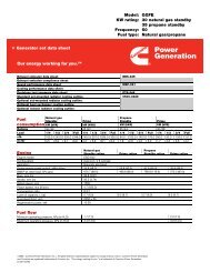 Model: GGFE KW rating: 30 natural gas standby 35 propane standby ...