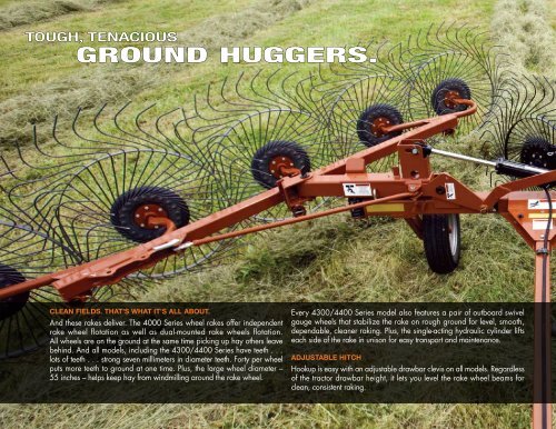 TEDDERS ROTARY RAKES WHEEL RAKES - AGCO Iron