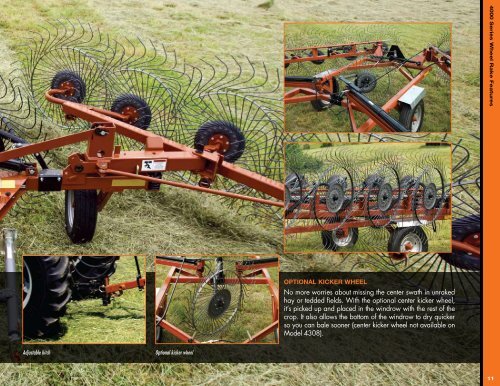 TEDDERS ROTARY RAKES WHEEL RAKES - AGCO Iron