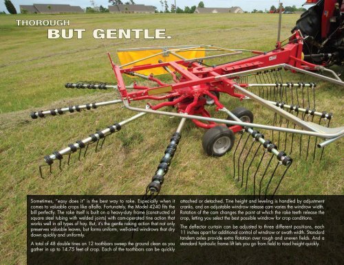 TEDDERS ROTARY RAKES WHEEL RAKES - AGCO Iron