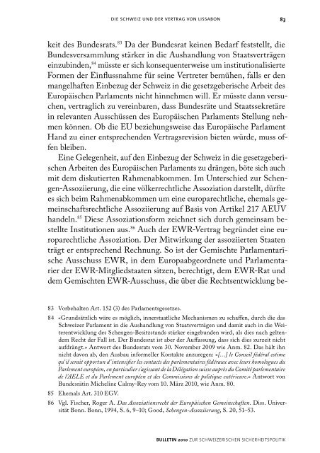 German (PDF) - Center for Security Studies (CSS) - ETH Zürich