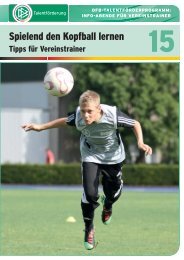 Spielend den Kopfball lernen