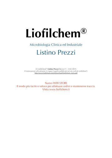 LIOFILCHEMÂ® srl