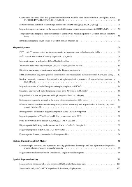 Mise en page 1 - Laboratoire National des Champs MagnÃ©tiques ...