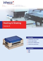 Heating & Shaking - Inheco