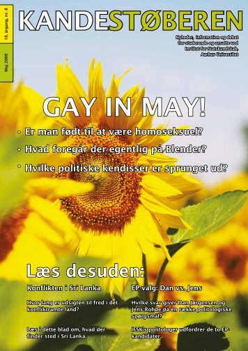 kandestÃ¸beren gay in may! - Institut for Statskundskab - Aarhus ...