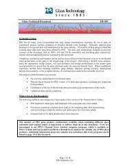 Glass Technical Document TD-109 - PPG Industries