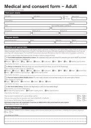 Medical and consent form â Adult - NSW Sport and Recreation ...