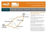 Community Shuttle Bus - Nillumbik Shire Council