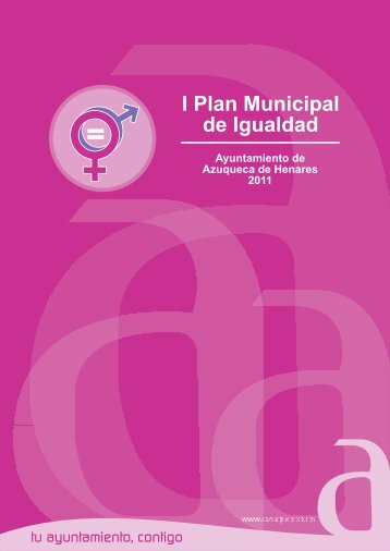 PORTADA PLAN DE IGUALDAD.cdr - Ayuntamiento de Azuqueca ...