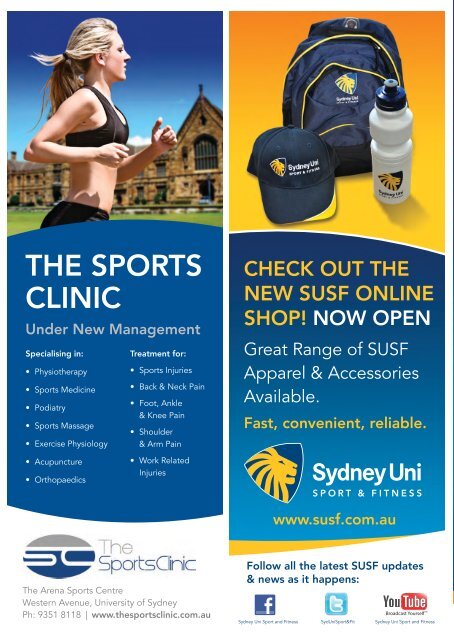 To View - Sydney University Sport