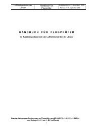 Handbuch fÃ¼r FlugprÃ¼fer - Ausbildung im BWLV