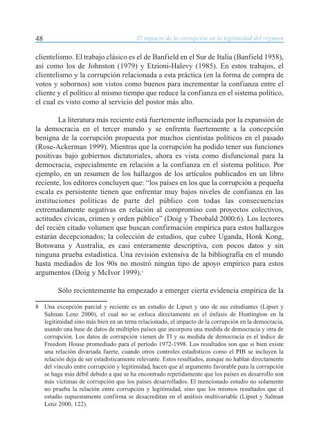 La Cultura Politica de los Bolivianos: Aproximaciones Cuantitativas