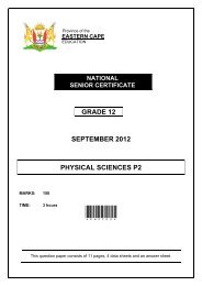 September 2012 Paper 2 - Alex Science Department