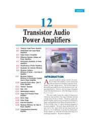 12. Transistor Audio Power Amplifiers - Talking Electronics